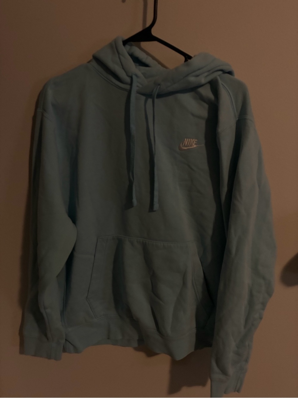 Nike Men’s Pastel Blue Pullover Hoodie